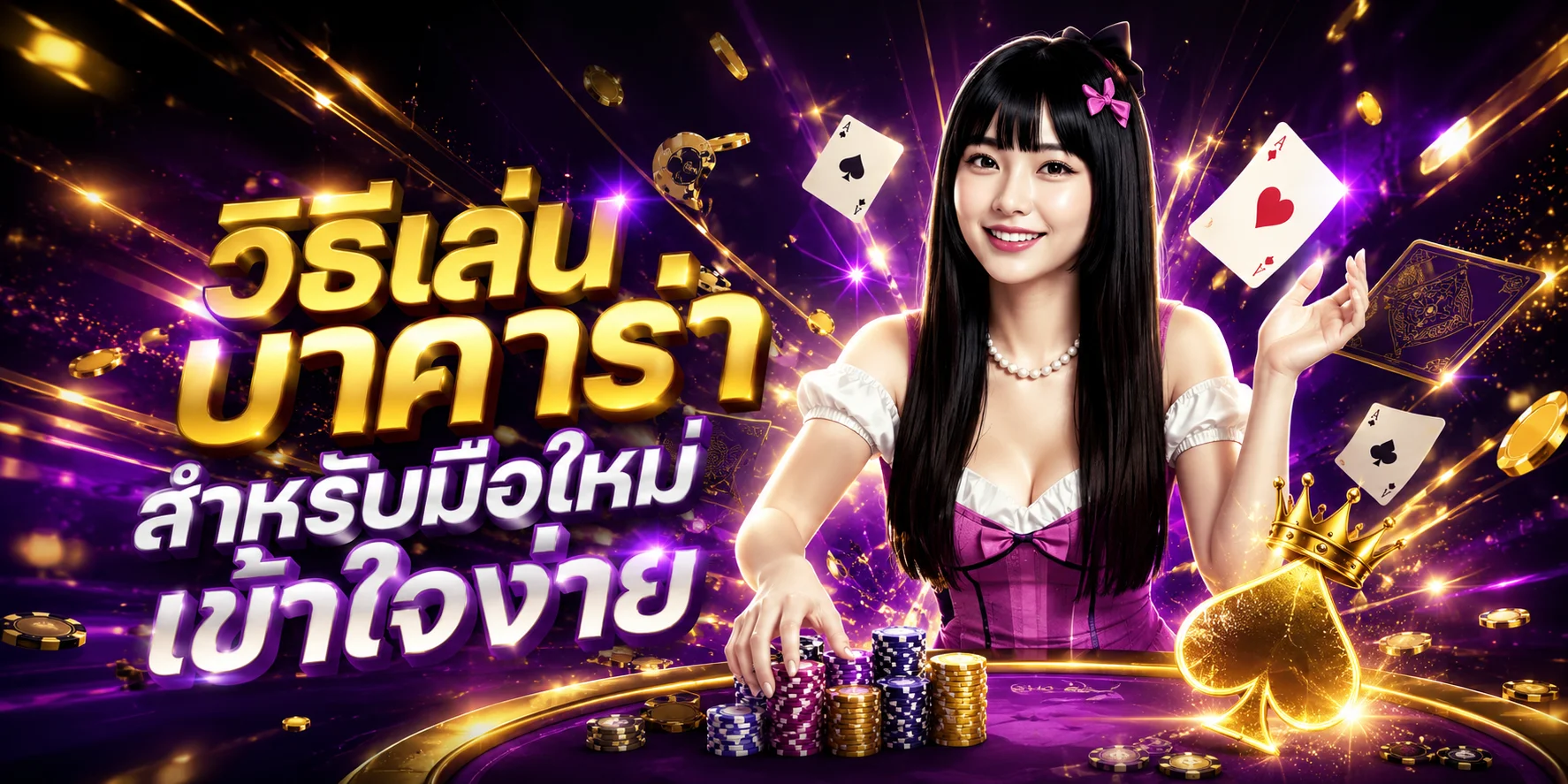 คาสิโนออนไลน์ DELTA168 บาคาร่าสด ดีลเลอร์คนสวย